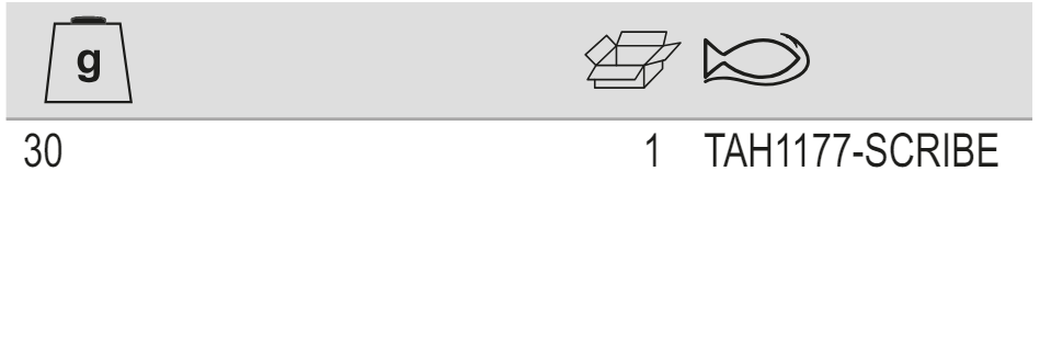 BAHCO TAH1177 Offset Scriber with Wire Loop (BAHCO Tools) - Premium Scriber from BAHCO - Shop now at Yew Aik.