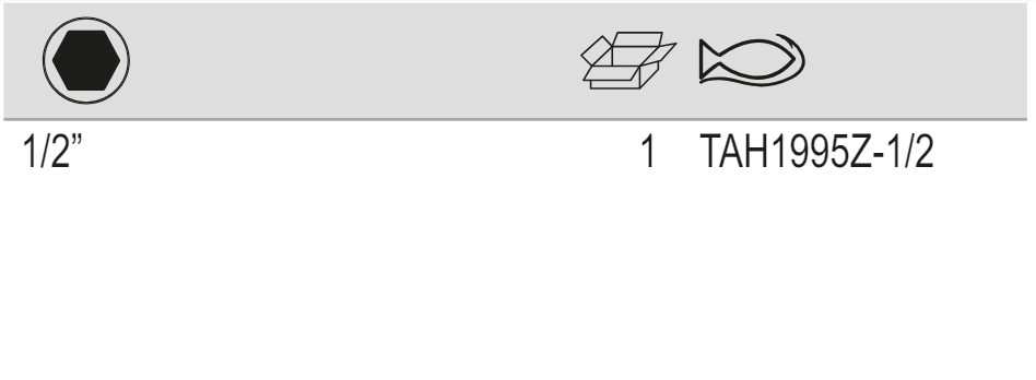 BAHCO TAH1995Z Imperial Hexagon Key with Phosphate Finish - Premium Hexagon Key from BAHCO - Shop now at Yew Aik.