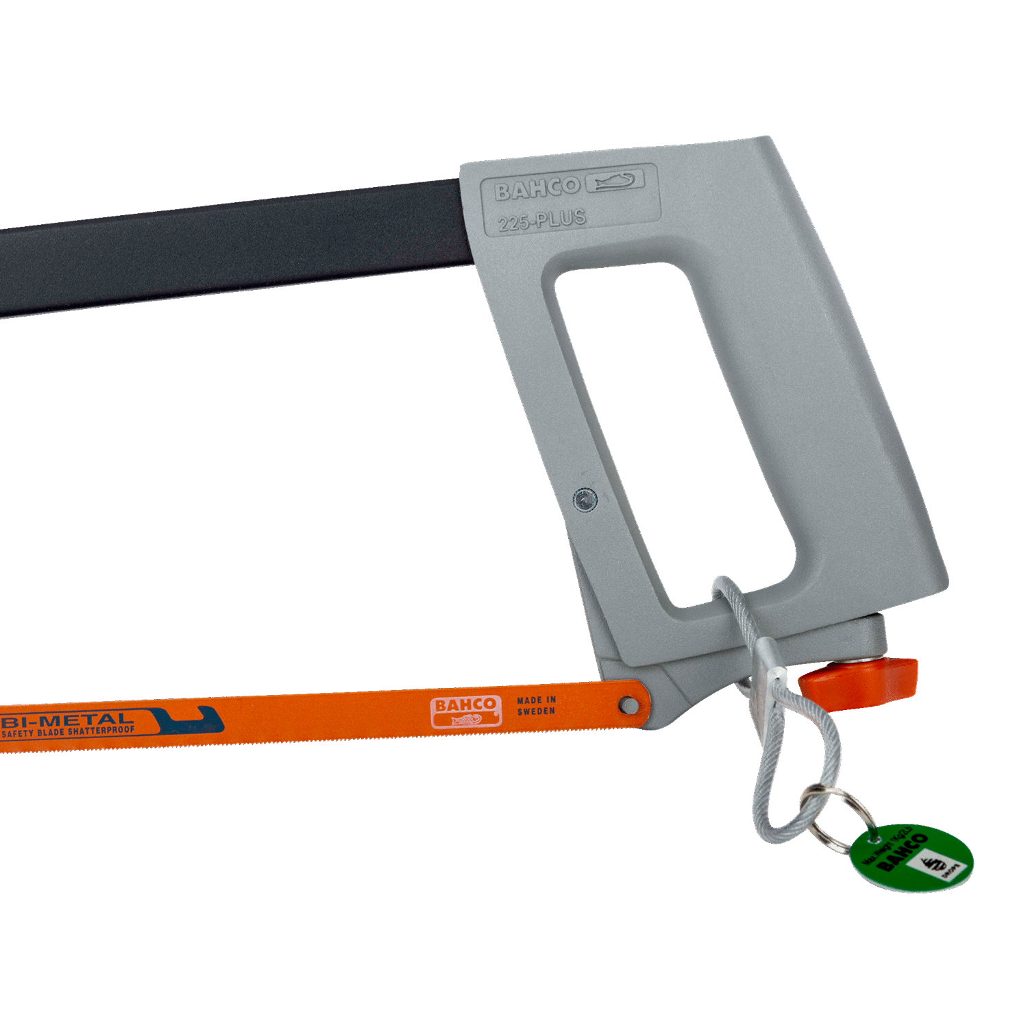 BAHCO TAH225-PLUS Aluminium Hand Hacksaw Frame with Loop Wire - Premium Hacksaw Frame from BAHCO - Shop now at Yew Aik.