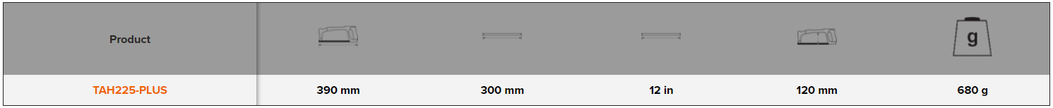 BAHCO TAH225-PLUS Aluminium Hand Hacksaw Frame with Loop Wire - Premium Hacksaw Frame from BAHCO - Shop now at Yew Aik.