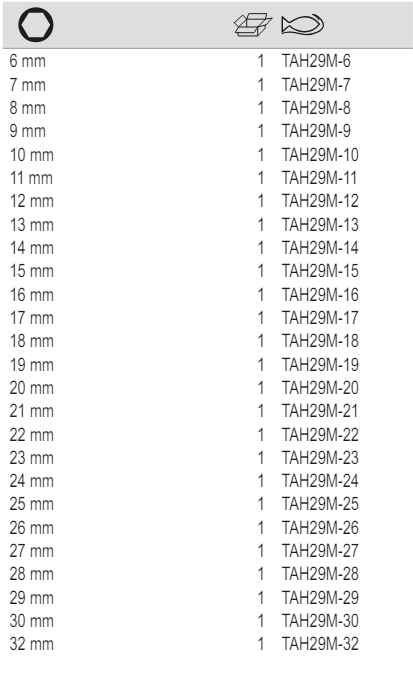 BAHCO TAH29 Metric Double Head Offset Socket Spanner - Premium Socket Spanner from BAHCO - Shop now at Yew Aik.