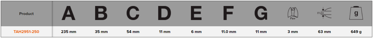 BAHCO TAH2951 TAH Locking Pliers with curved jaws. 0 - Premium Locking Pliers from BAHCO - Shop now at Yew Aik.