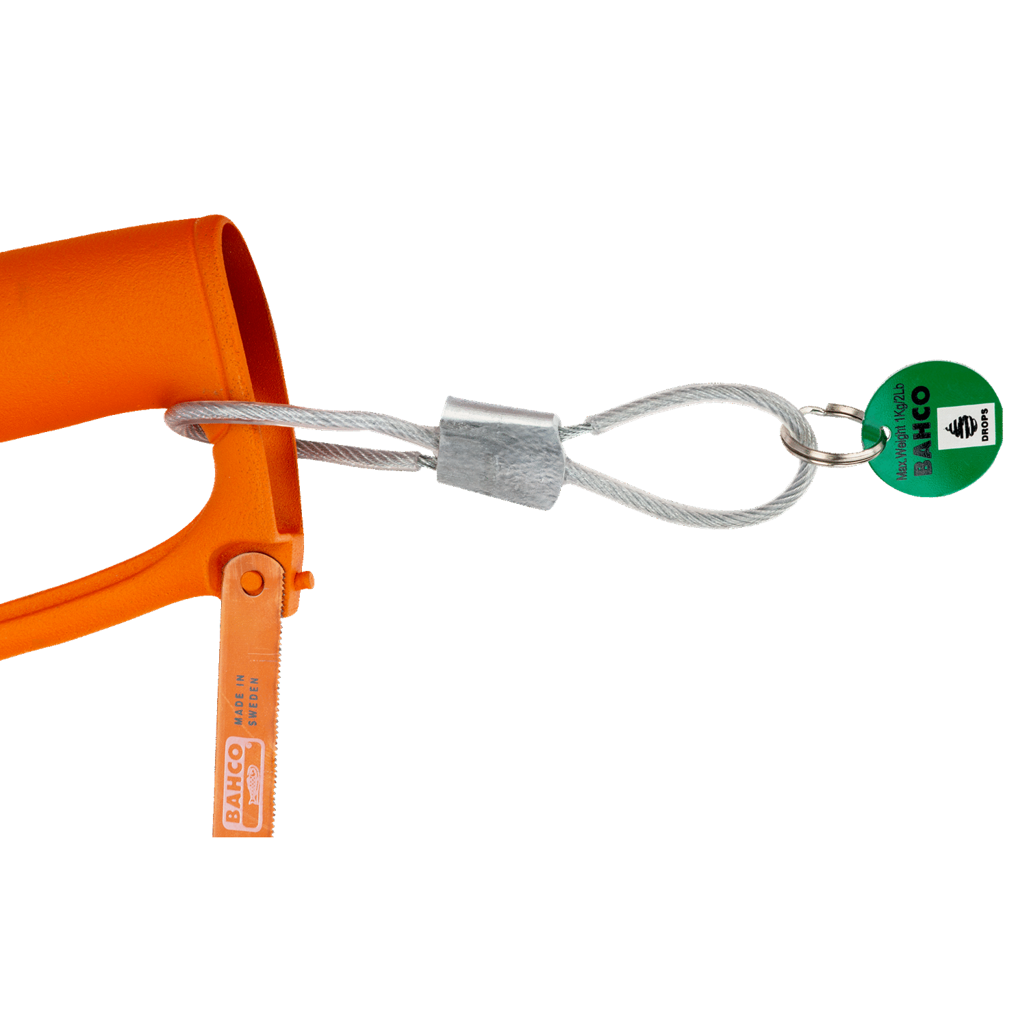 BAHCO TAH317 Hacksaw Frame with Loop Wire for All Round Use - Premium Hacksaw Frame from BAHCO - Shop now at Yew Aik.