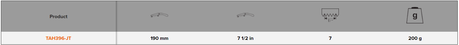 BAHCO TAH396 Folding Pruning Saw with Dual- Component Handle - Premium Pruning Saw from BAHCO - Shop now at Yew Aik.