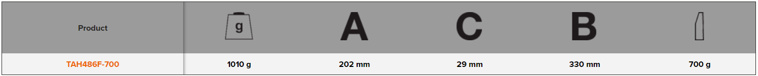BAHCO TAH486F Bodywork Pein & Finishing Hammer with Wire Loop - Premium Bodywork Pein & Finishing Hammer from BAHCO - Shop now at Yew Aik.