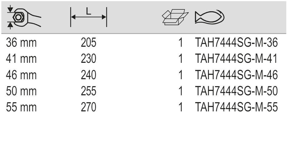 BAHCO TAH7444SG Ring End Slogging Wrench with D-Shackle - Premium Slogging Wrench from BAHCO - Shop now at Yew Aik.