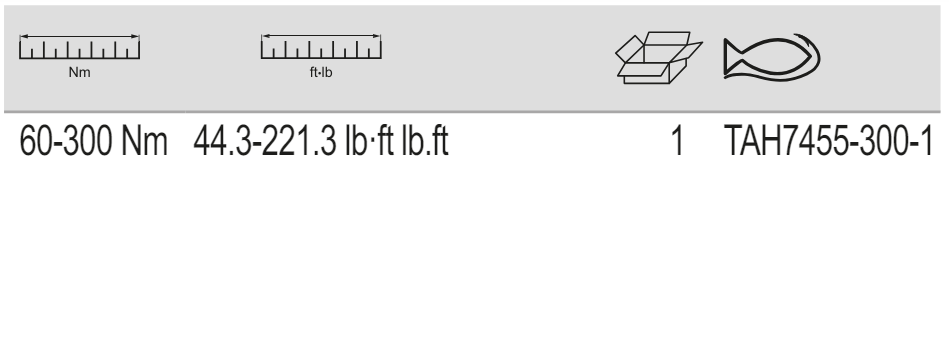 BAHCO TAH7455 Mechanical Torque Wrench Wire Loop (BAHCO Tools) - Premium Torque Wrench from BAHCO - Shop now at Yew Aik.