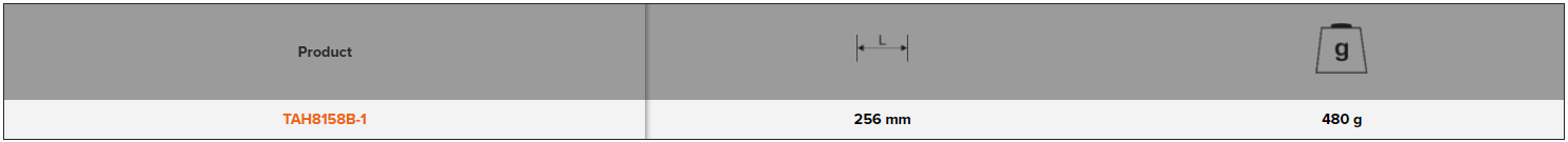 BAHCO TAH8158B-1 1/2” Breaker Bar with Safety Spring - Premium Breaker Bar from BAHCO - Shop now at Yew Aik.