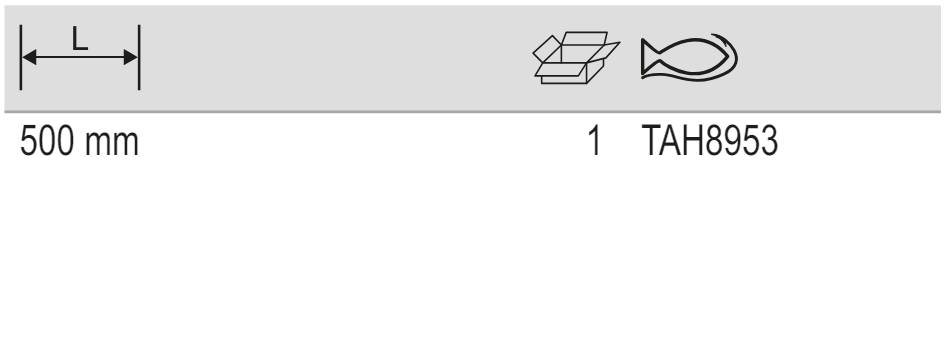 BAHCO TAH8953 3/4” Square Drive Universal Handle with Loop Wire - Premium Universal Handle from BAHCO - Shop now at Yew Aik.
