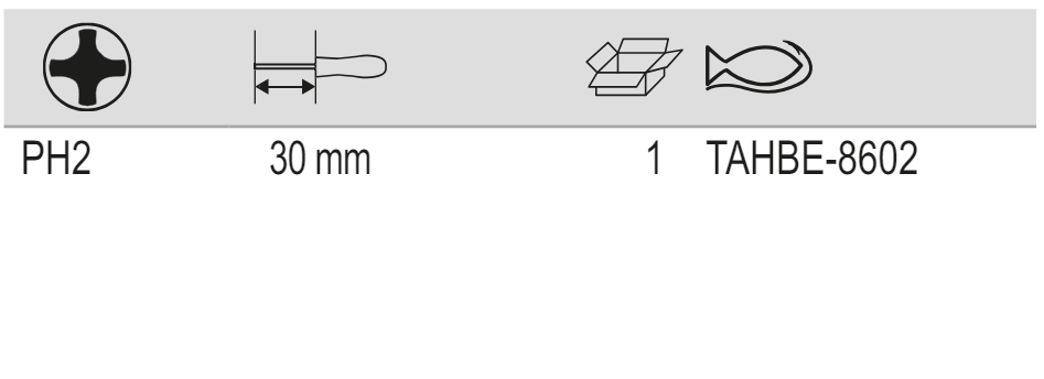 BAHCO TAHBE-8602 ERGO Stubby Screwdriver for Phillips Head Screws - Premium Stubby Screwdriver from BAHCO - Shop now at Yew Aik.