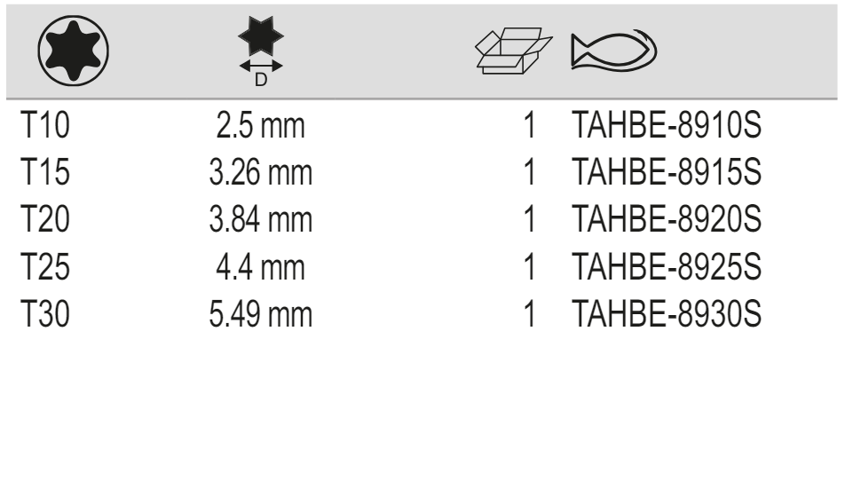 BAHCO TAHBE8910S-TAHBE8930S ERGO Insulated TORX Screwdriver - Premium TORX Screwdriver from BAHCO - Shop now at Yew Aik.
