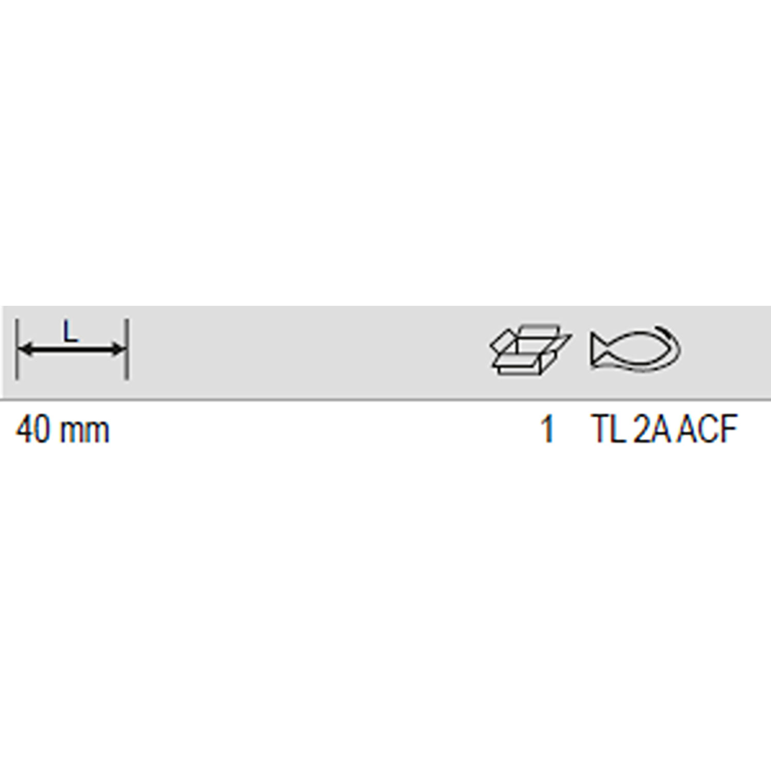 BAHCO TL 2AACF 2Aacf Replacement Tip 40 mm (BAHCO Tools) - Premium Replacement Tip from BAHCO - Shop now at Yew Aik.