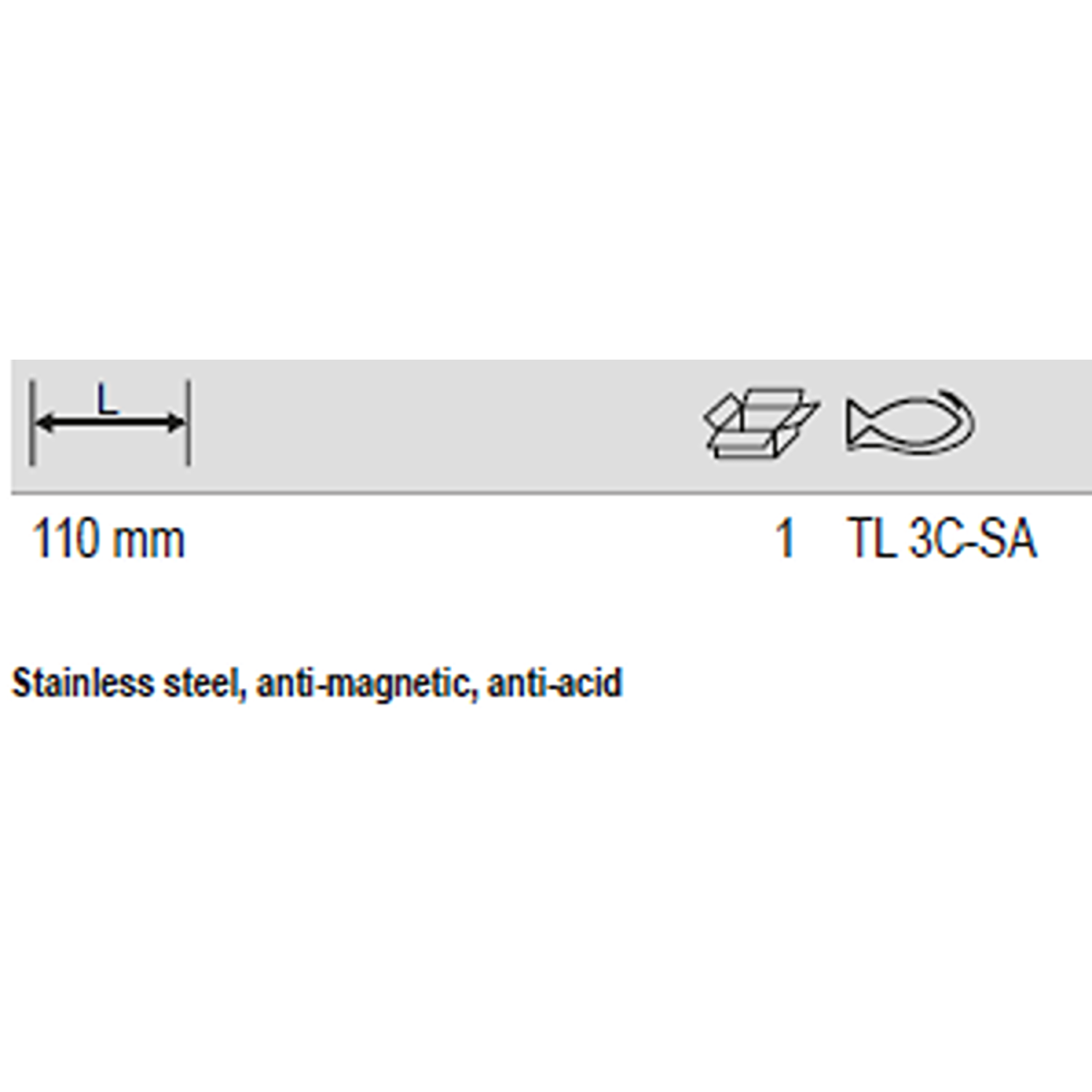 BAHCO TL 3C-SA High Precision Tweezers with Very Sharp Tips 110mm - Premium Tweezers from BAHCO - Shop now at Yew Aik.