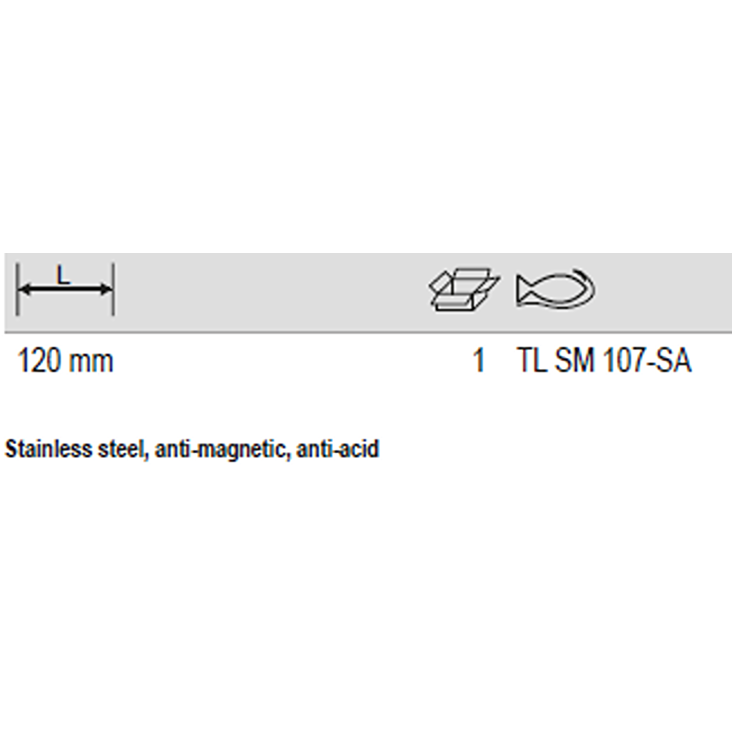 BAHCO TL SM107-SA SMD Tweezers All Flat Devices at 60° Angle - Premium SMD Tweezers from BAHCO - Shop now at Yew Aik.