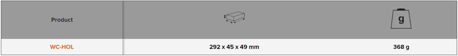 BAHCO WC-HOL Protective Plastic Holster (BAHCO Tools) - Premium Plastic Holster from BAHCO - Shop now at Yew Aik.