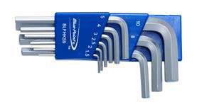 BLUE-POINT BLFHKS9 Hex Short Arm L-Key Set, 9pcs (BLUE-POINT) - Premium Hex Short Arm L-Key Set from BLUE-POINT - Shop now at Yew Aik.