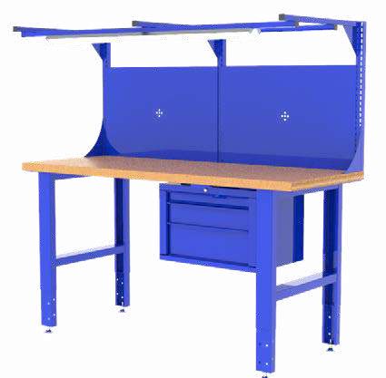 BLUE-POINT BLP200ADWB3D 2M Adjustable Workbench, 3 Drawers - Premium Adjustable Workbench from BLUE-POINT - Shop now at Yew Aik.