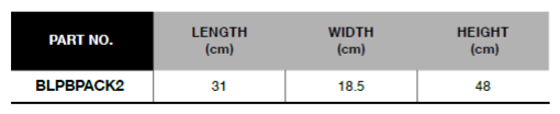BLUE-POINT BLPBPACK2 Tool Backpack with Holder (BLUE-POINT) - Premium Tool Backpack with Holder from BLUE-POINT - Shop now at Yew Aik.