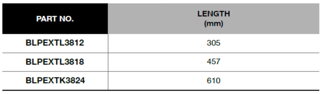 BLUE-POINT BLPEXTL38 3/8" Locking Extension, Extra Long - Premium 3/8" Locking Extension from BLUE-POINT - Shop now at Yew Aik.