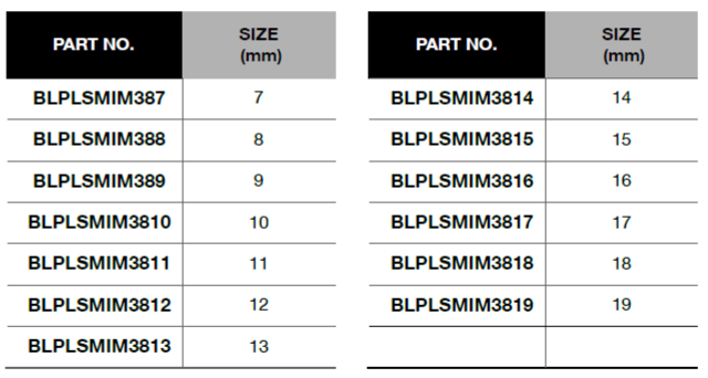 BLUE-POINT BLPLSMIM38 3/8" Impact Socket, Deep, mm, 6-Point - Premium 3/8" Impact Socket from BLUE-POINT - Shop now at Yew Aik.