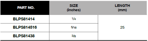 BLUE-POINT BLPS814 1/4" Double Square Socket, 8-Point - Premium 1/4" Double Square Socket from BLUE-POINT - Shop now at Yew Aik.