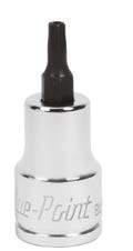 BLUE-POINT BLPTL12 1/2" Tamper Torx Socket Bit, Long (BLUE-POINT) - Premium 1/2" Tamper Torx Socket Bit from BLUE-POINT - Shop now at Yew Aik.