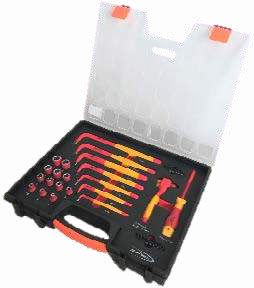 BLUE-POINT BLPVDSS1436 1/4’’ Insulated Socket Set, 36Pcs - Premium Socket Set from BLUE-POINT - Shop now at Yew Aik.