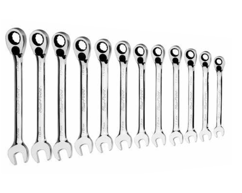 BLUE-POINT BOERM7 Combination and Ratcheting Wrench Set - Premium Combination and Ratcheting Wrench Set from BLUE-POINT - Shop now at Yew Aik.