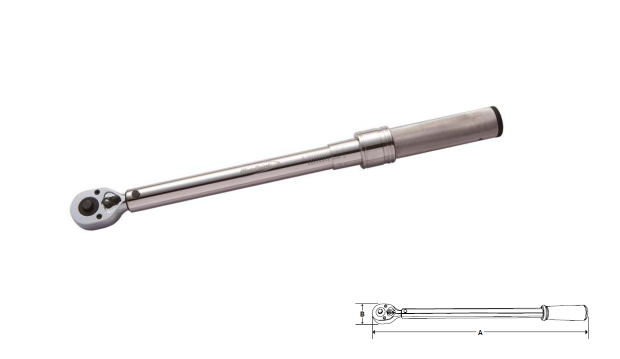 BLUE-POINT BPNMRMH Adjustable Torque Wrench (BLUE-POINT) - Premium Adjustable Torque Wrench from BLUE-POINT - Shop now at Yew Aik.