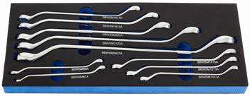 BLUE-POINT BPS2A 45° Double Ring Wrench Set Metric (BLUE-POINT) - Premium 45° Double Ring Wrench Set from BLUE-POINT - Shop now at Yew Aik.