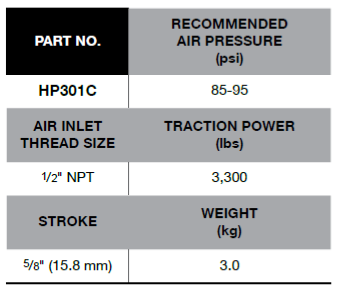 BLUE-POINT HP301C Air Riveter (BLUE-POINT) - Premium Air Riveter from BLUE-POINT - Shop now at Yew Aik.