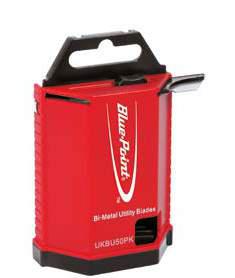 BLUE-POINT UKBU50PK Utility Knives, Dispenser of 50 Blades - Premium Utility Knives from BLUE-POINT - Shop now at Yew Aik.