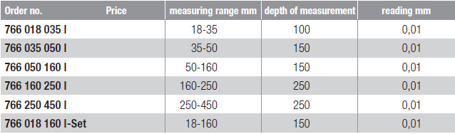 BMI 766 Bore Gauge With Dial Gauge In Wooden Box (BMI Tools) - Premium Bore Gauge from BMI - Shop now at Yew Aik.