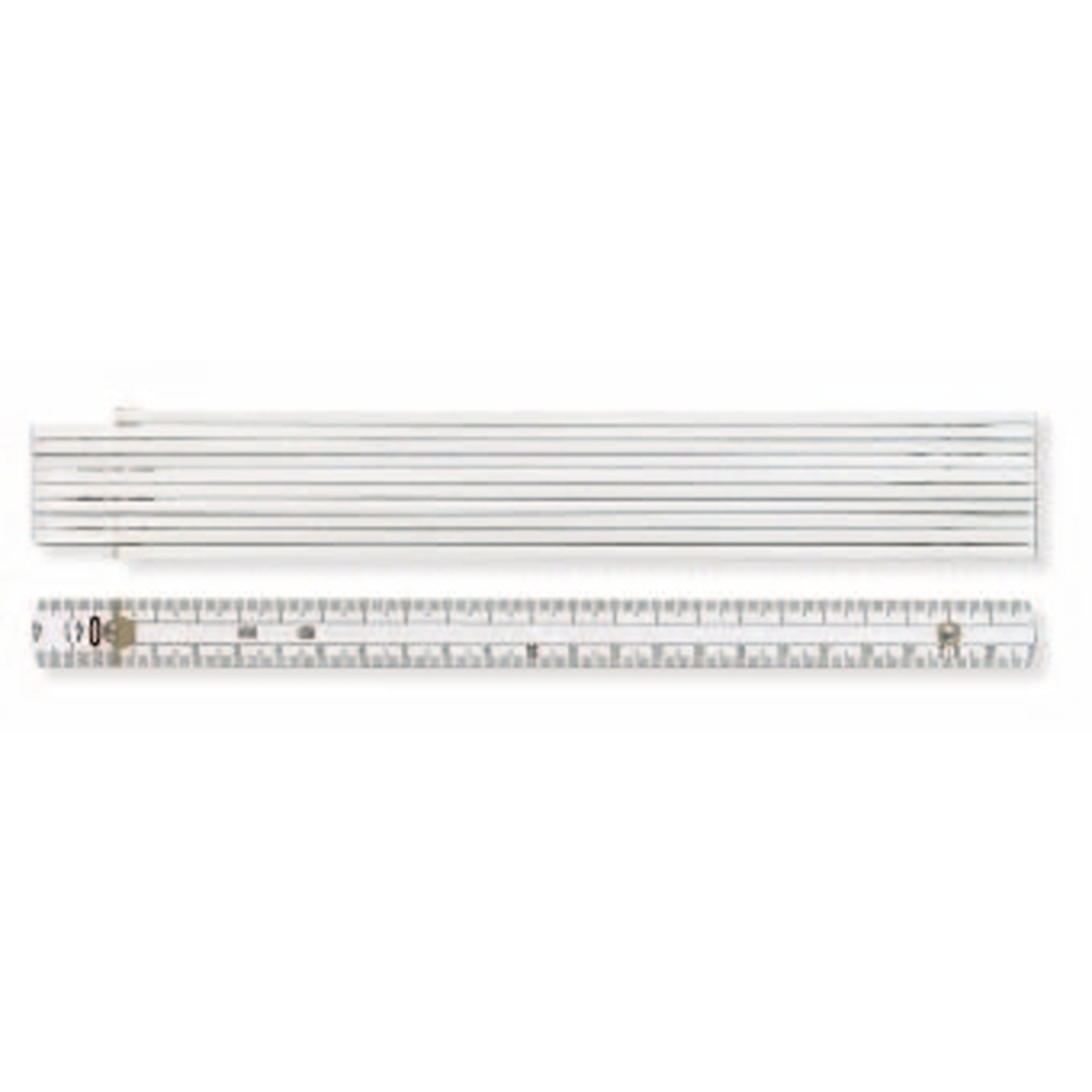 BMI 9082 Wooden Rules Beechwood Folding Rule 2m White Varnish - Premium Wooden Rules from BMI - Shop now at Yew Aik.