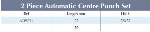 BRITOOL ACPSET1 2 Piece Automatic Center Punch Set (BRITOOL) - Premium Automatic Center Punch Set from BRITOOL - Shop now at Yew Aik.
