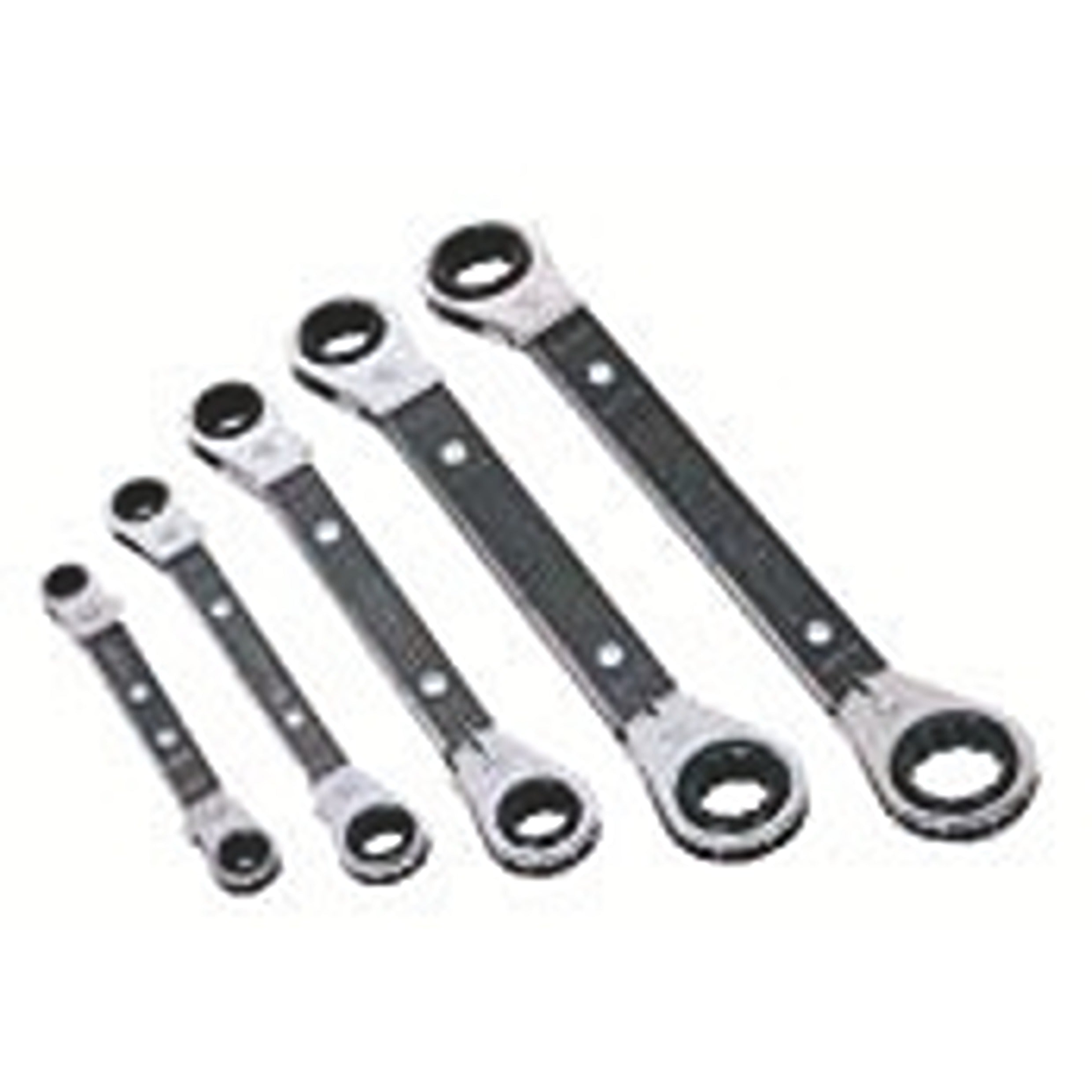 BRITOOL RBOMSET 5 Piece Metric Offset Ring Ratchet Wrench Set - Premium Ring Ratchet Wrench Set from BRITOOL - Shop now at Yew Aik.