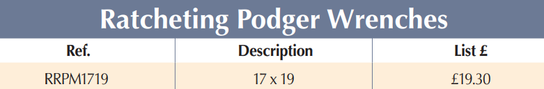 BRITOOL RRPM1719 Ring Ratchet Wrench 17 x 19 mm (BRITOOL) - Premium Ring Ratchet Wrench from BRITOOL - Shop now at Yew Aik.