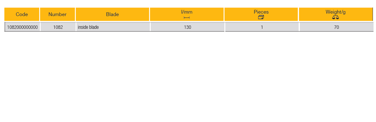 ELORA 1082 Universal Cable Knife (ELORA Tools) - Premium Cable Knife from ELORA - Shop now at Yew Aik.