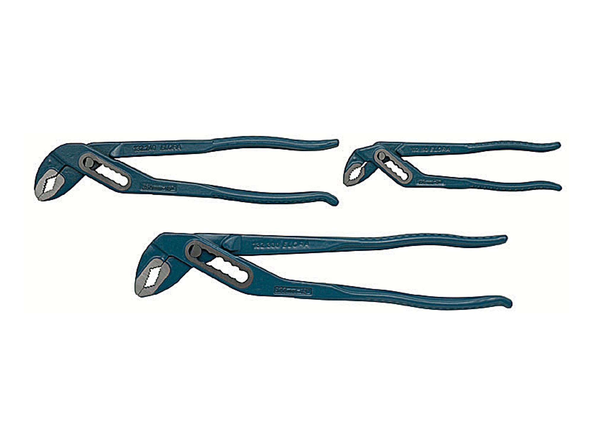 ELORA 132-S3 Waterpump Plier Assortment (ELORA Tools) - Premium Waterpump Plier from ELORA - Shop now at Yew Aik.