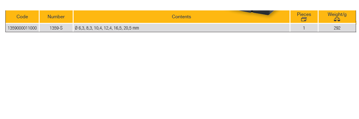 ELORA 1359-S HSS Countersink 90° (ELORA Tools) - Premium HSS Countersink from ELORA - Shop now at Yew Aik.