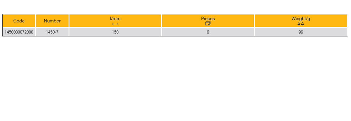 ELORA 1450-7 1/4" Flexible Handle (ELORA Tools) - Premium 1/4" Flexible Handle from ELORA - Shop now at Yew Aik.