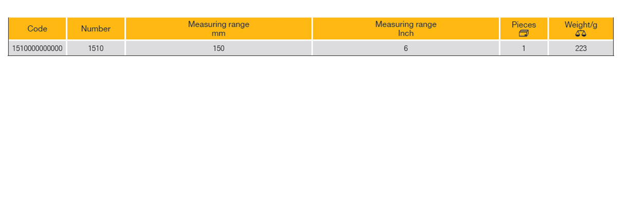 ELORA 1510 Vernier Caliper (ELORA Tools) - Premium Vernier Caliper from ELORA - Shop now at Yew Aik.