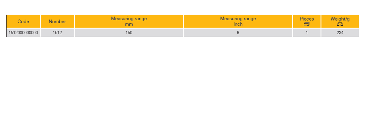 ELORA 1512 Precision Vernier Caliper (ELORA Tools) - Premium Vernier Caliper from ELORA - Shop now at Yew Aik.