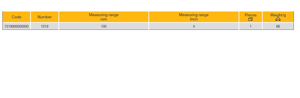 ELORA 1519 Brass Pocket Caliper (ELORA Tools) - Premium Brass Pocket Caliper from ELORA - Shop now at Yew Aik.