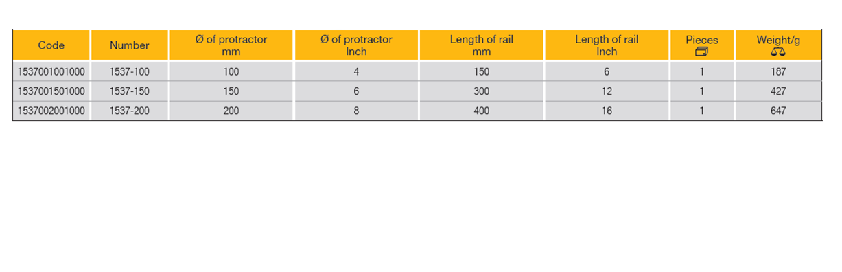 ELORA 1537 Protractor For Measurement (ELORA Tools) - Premium Protractor from ELORA - Shop now at Yew Aik.