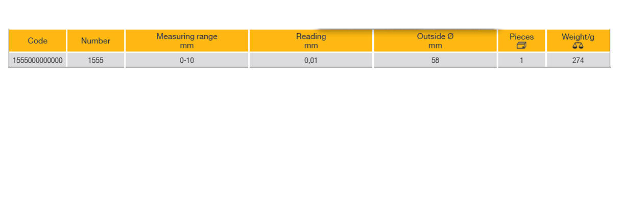ELORA 1555 Precision Dial Indicator (ELORA Tools) - Premium Dial Indicator from ELORA - Shop now at Yew Aik.
