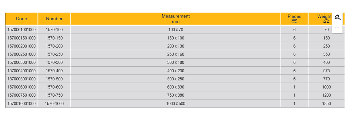 ELORA 1570 Engineer Steel Square (ELORA Tools) - Premium Square from ELORA - Shop now at Yew Aik.