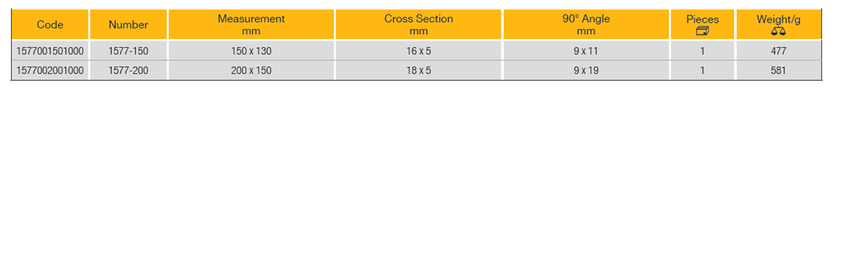 ELORA 1577 Precision Center Square (ELORA Tools) - Premium Square from ELORA - Shop now at Yew Aik.