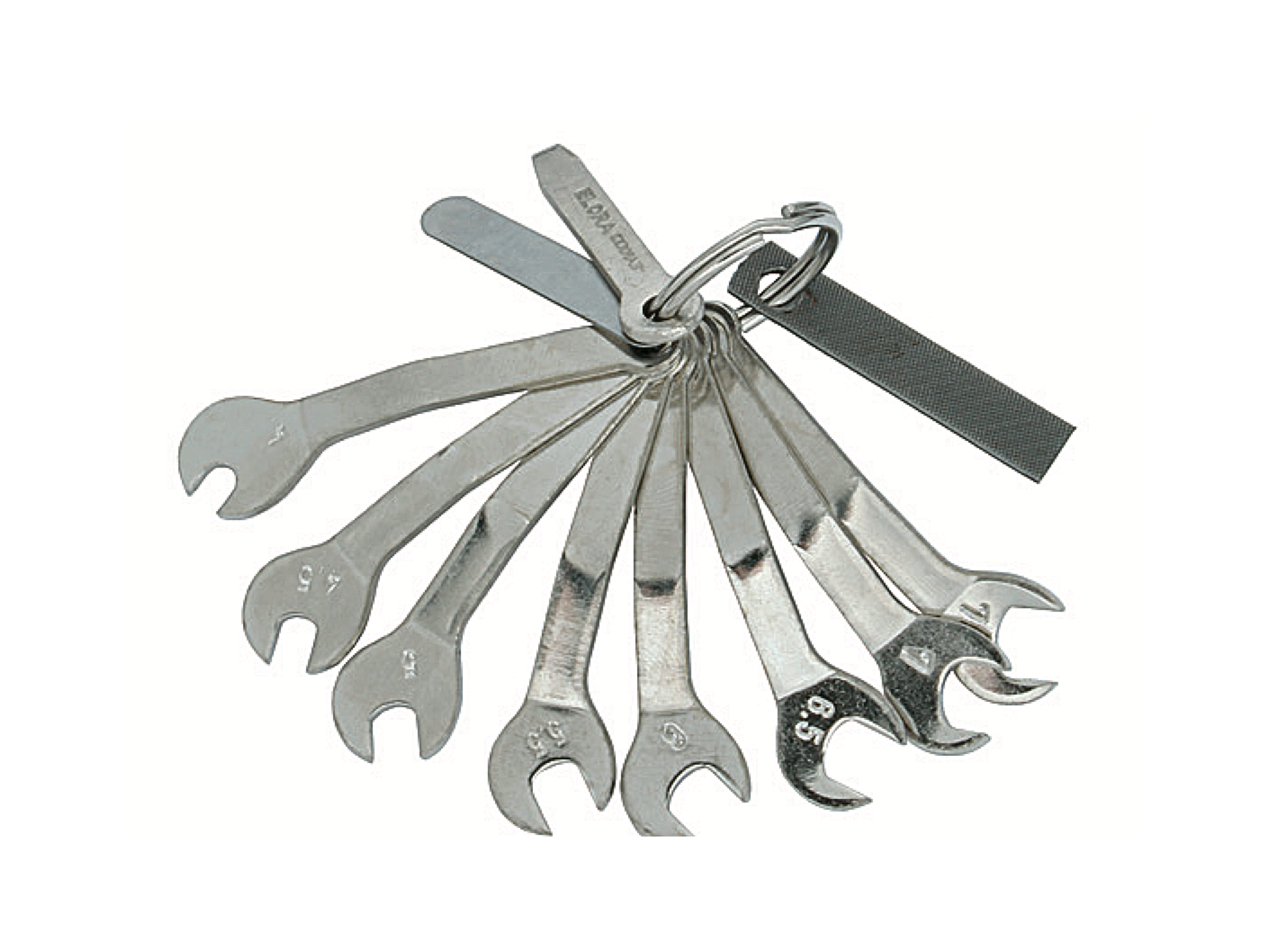 ELORA 157S11M Ignition Spanner Set Metric (ELORA Tools) - Premium Ignition Spanner Set from ELORA - Shop now at Yew Aik.