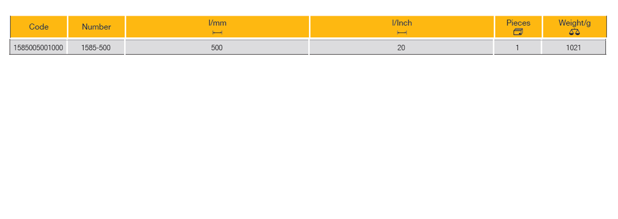 ELORA 1585-500 Standing Bow Engineers Divider 500mm (ELORA Tools) - Premium Engineers Divider from ELORA - Shop now at Yew Aik.